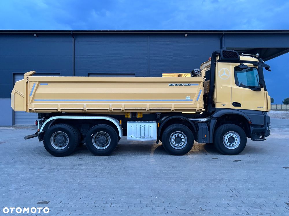 Mercedes-Benz Arocs 4148 Hydroburta Meiller Kipper 8x4 idealny stan - 11