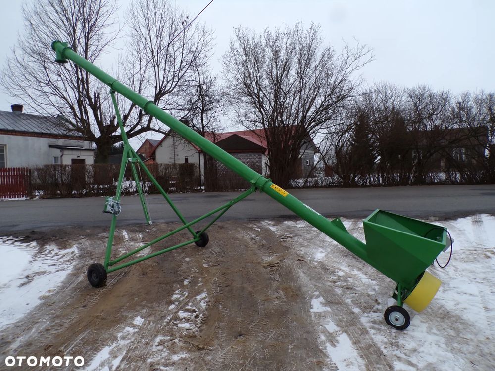 Przenośnik ślimakowy/żmijka do zboża fi140/fi200 OSUCH 2-12m/ podpora - 12