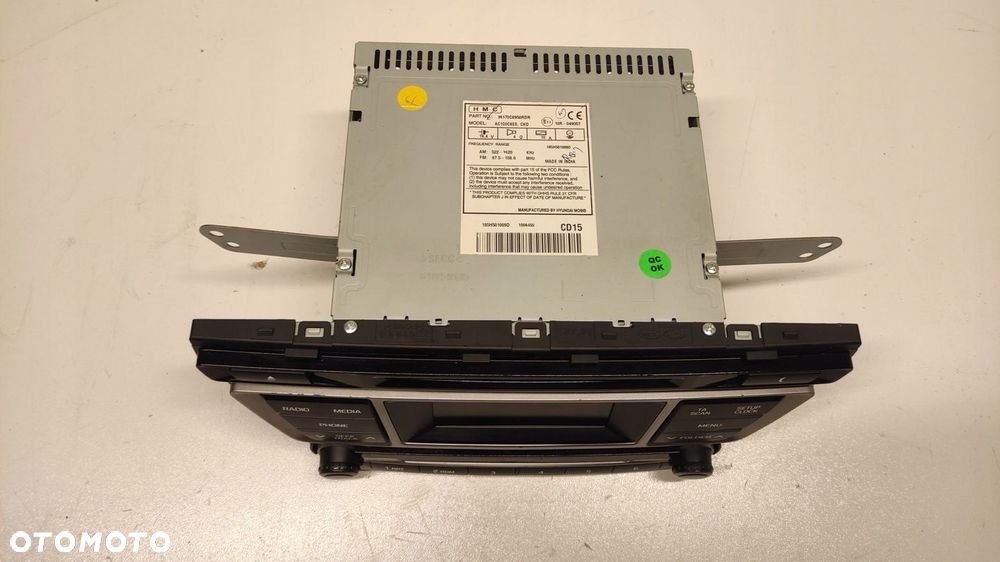 RADIOODTWARZACZ RADIO HYUNDAI I20 II 14-18 96170C8950RDR - 3