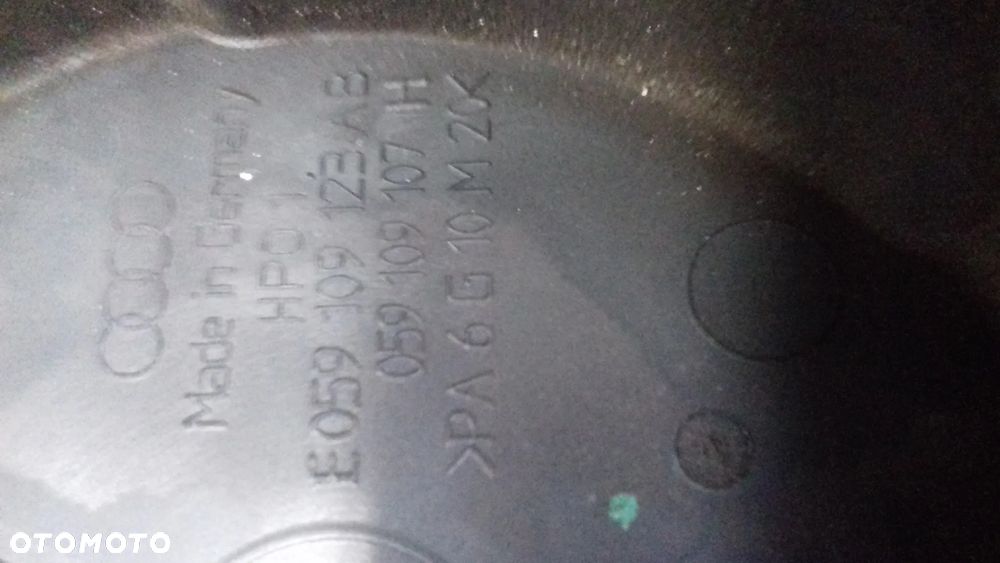 osłona paska rozrządu pompy wtryskowej 059109133R 059109123AB A6 C6 2.7 TDI - 3