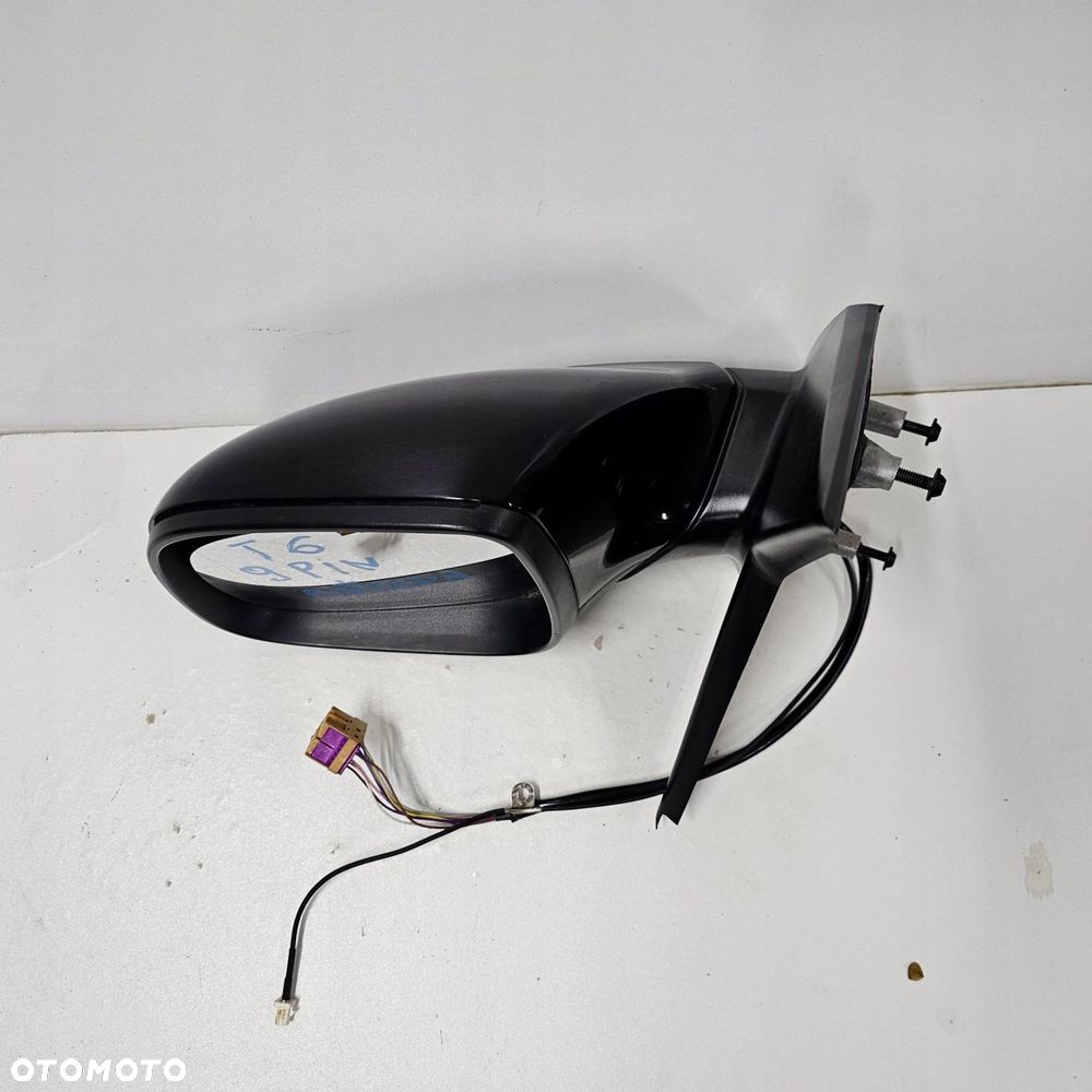 VW T6 lusterko zewnętrzne lewe LC9X CZARNE 9 PIN ANTENA - 4