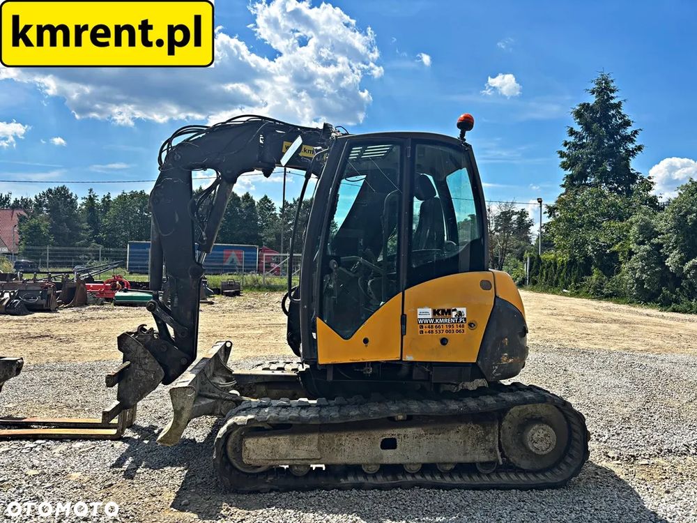Mecalac 8 MCR MINI-KOPARKA 2012R. | MECALAC 6 MCR, JCB 8065 8080 8085 85 Z VOLVO ECR 88, CAT 308, 307 , BOBCAT 80 KOMATSU PC 88 - 10