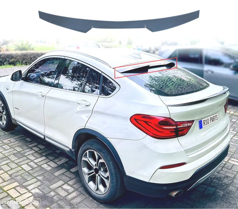 AILERON SPOILER TETO BMW X4 F24 14-18 LOOK M - 1