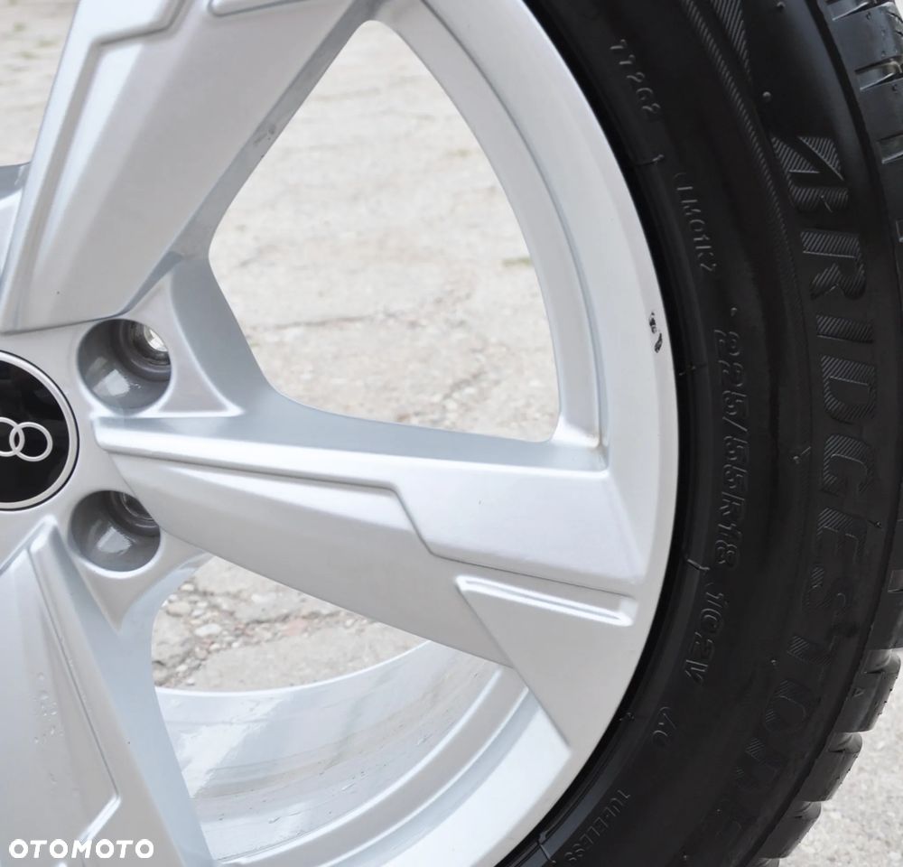 Jak Nowe Koła r18 5x112 Audi a6 c8 opony zimowe Bridgestone 225/55r18 AO 2024 - 7