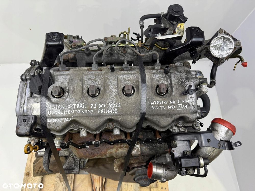 SILNIK KOMPLETNY Nissan X-Trail 2.2 DCI 136KM 2 piny diesel YD22 YD22DDTI - 5