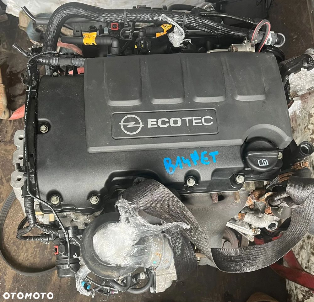 Silnik Astra Meriva Mokka 1,4 Turbo B14NEL B14NET Komplet - 2