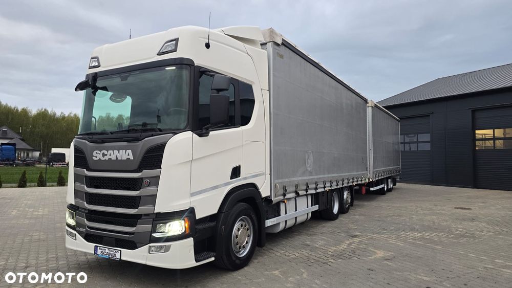 Scania R450 6x2 tandem JUMBO zestaw przestrzenny super stan! niski przebieg! - 12