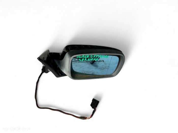 Lusterko PRAWE BMW E46 coupe cabrio black sapphire 9pin elektryczne - 1