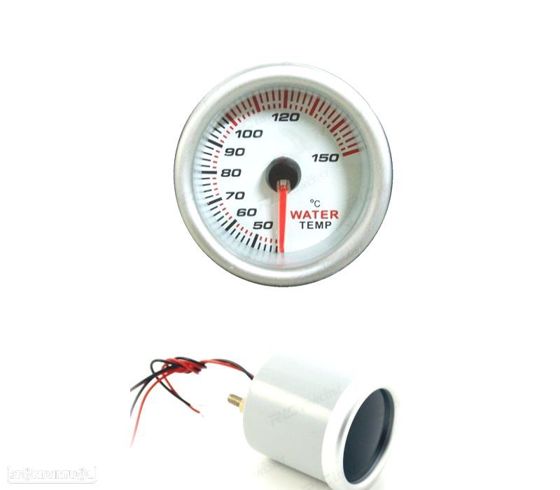 MANÓMETRO TEMPERATURA ÁGUA BRANCO - 1