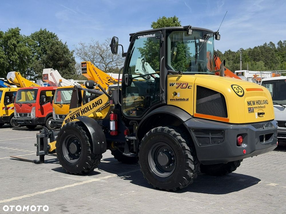 New Holland W70C Compact Widły + Łyżka Jak Nowa 1000 mth Klimatyzacja - 18