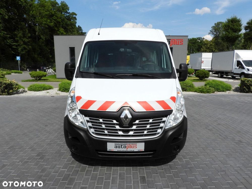 Renault MASTER FURGON BRYGADÓWKA 7 MIEJSC TEMPOMAT BLIŹNIACZE KOŁA KLIMATYZACJA  145KM - 6