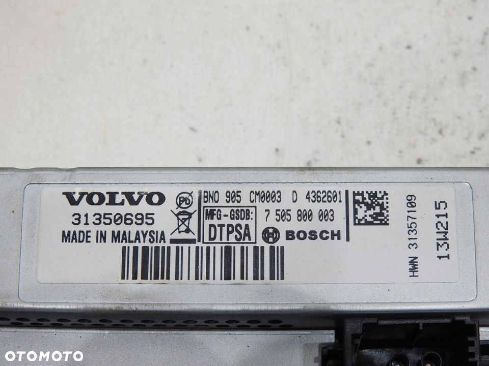 WYŚWIETLACZ MONITOR VOLVO V70 III LIFT - 9