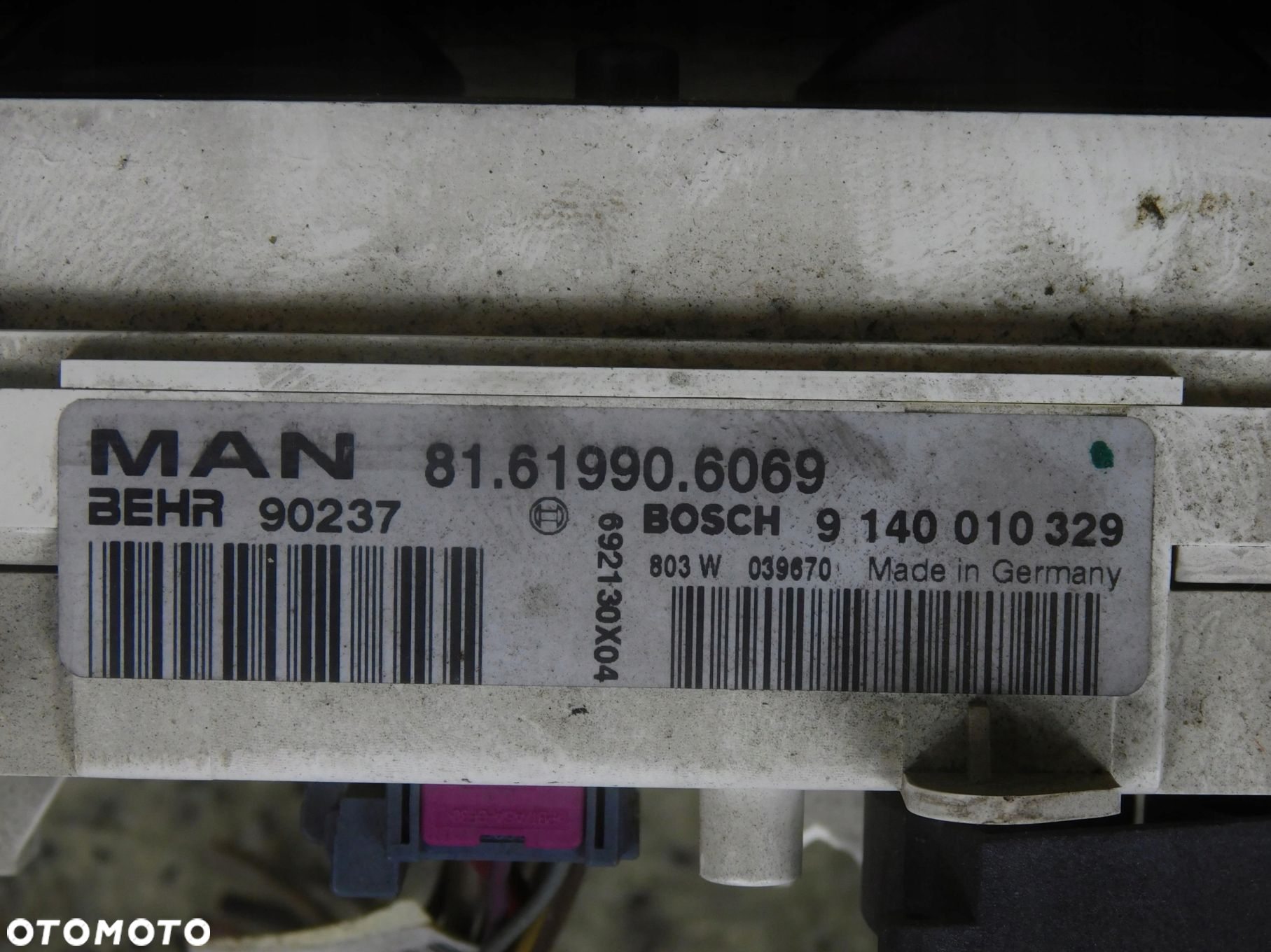81.619906069 Panel Sterowania Nawiewem Man Tgl 12.240 - 3