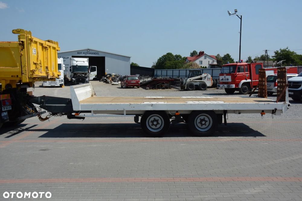 ACTM B12215 / 2006r. / Uchylna platforma / Najazdy / Tandem / Niskopodwoziowa / Bardzo dobry stan - 2