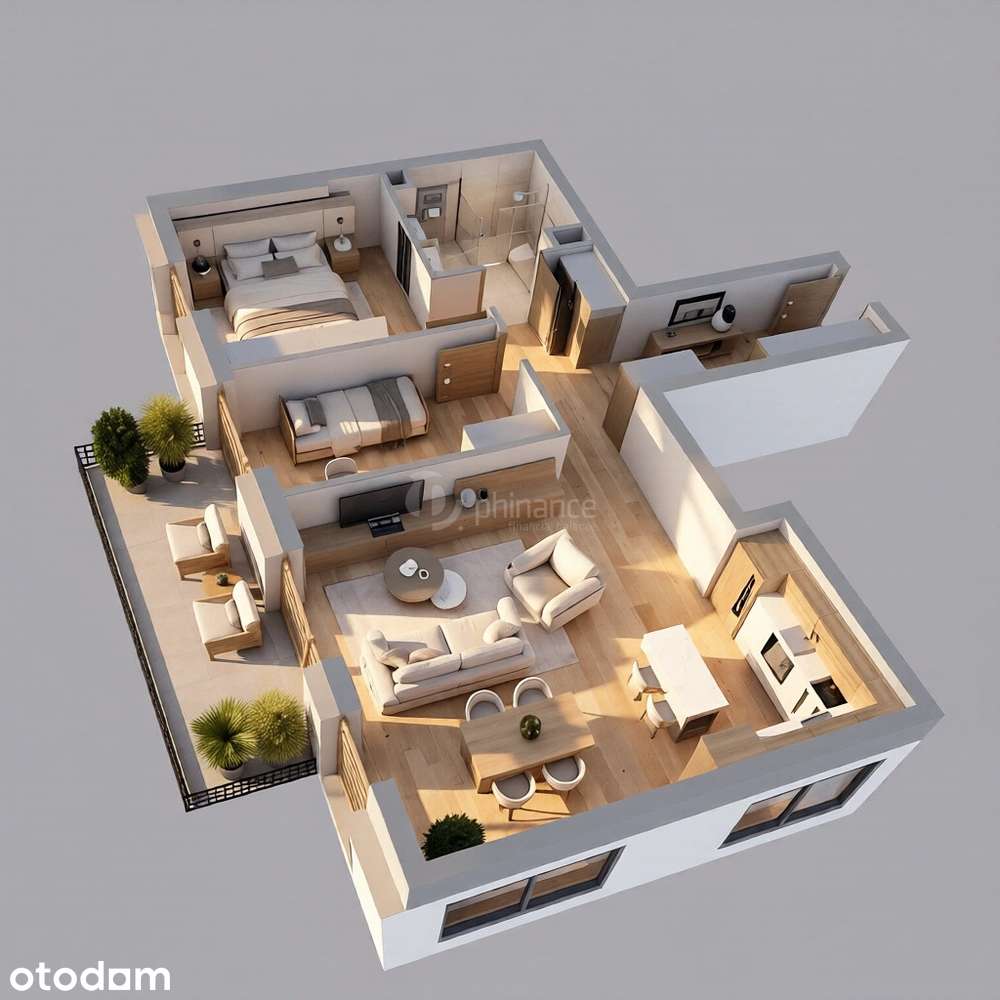 Mieszkanie na sprzedaż, 3 pokoje, 71 m², Poznań