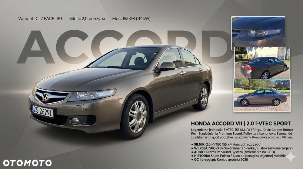 Honda Accord 2.0 Sport - 1