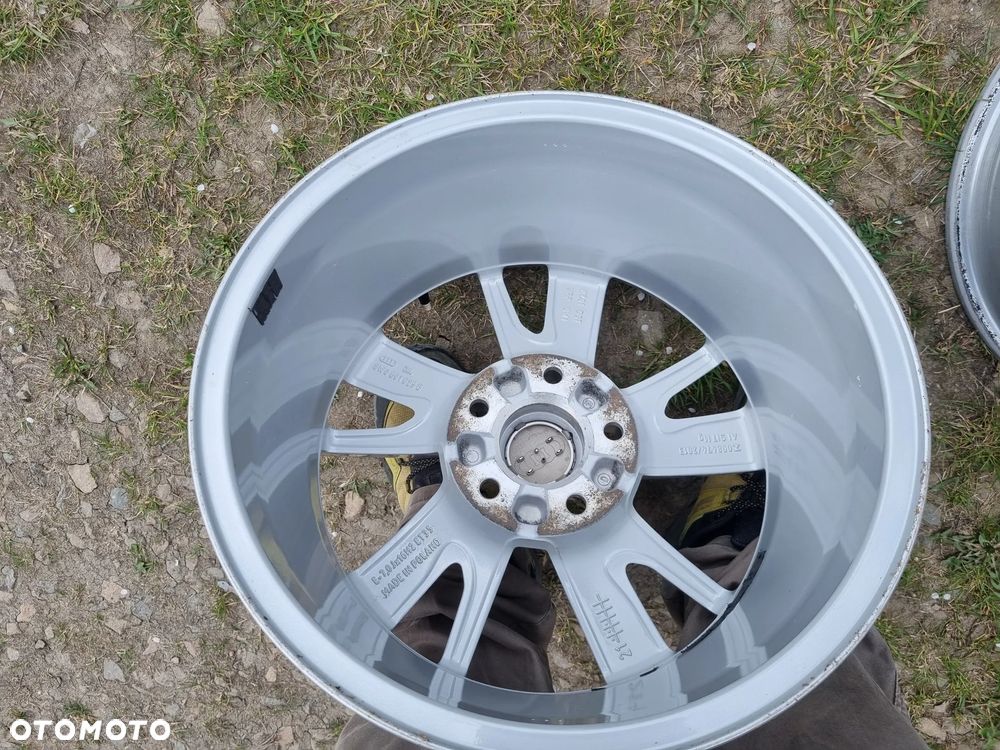 AUDI A4 B8,B9,8W0601025B ,A6 alufelgi 7X16 ET35 5X112 3szt,super stan - 5