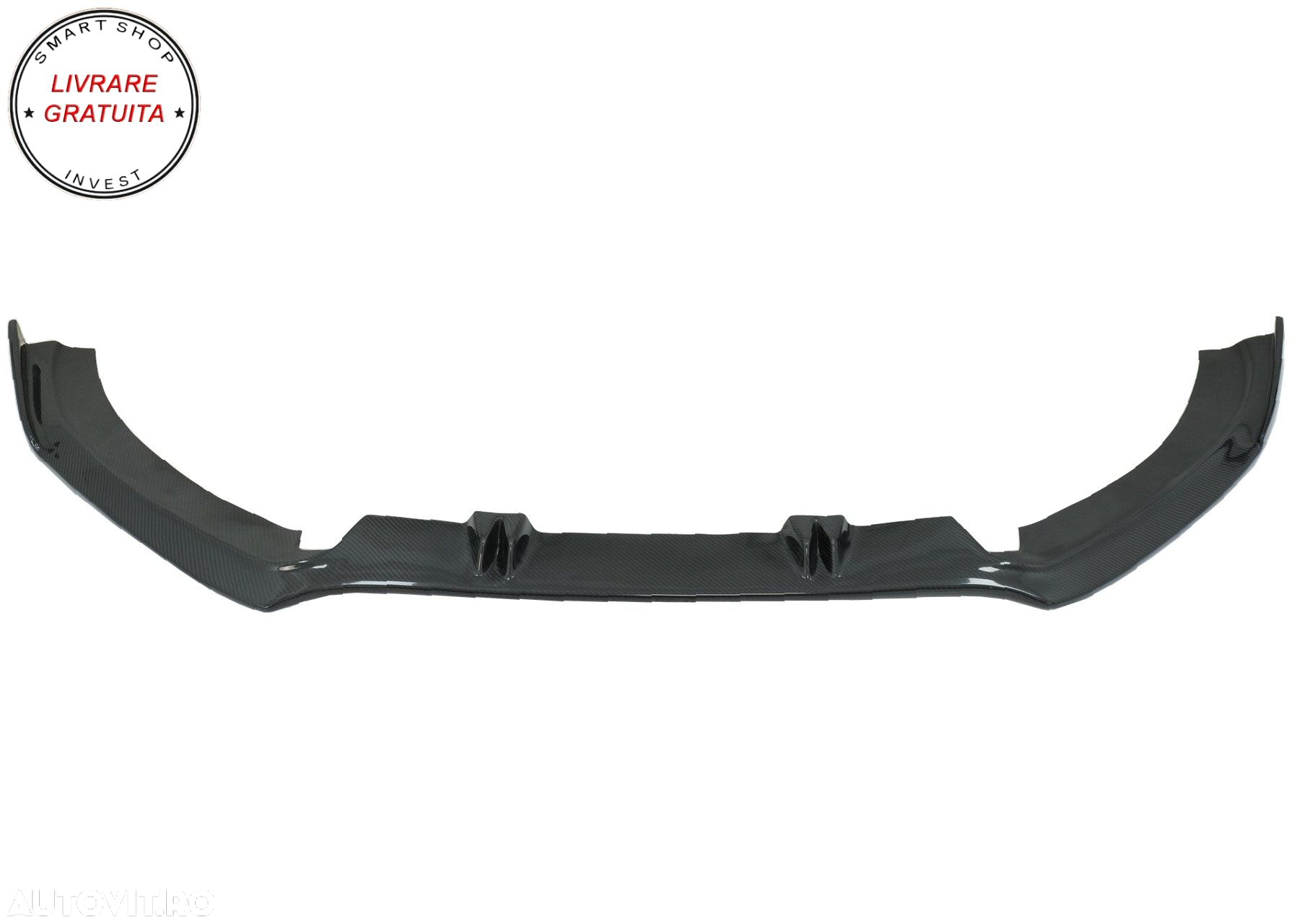 Prelungire Bara Fata Audi A6 C7 4G RS6 (2011-2018) Carbon- livrare gratuita - 3