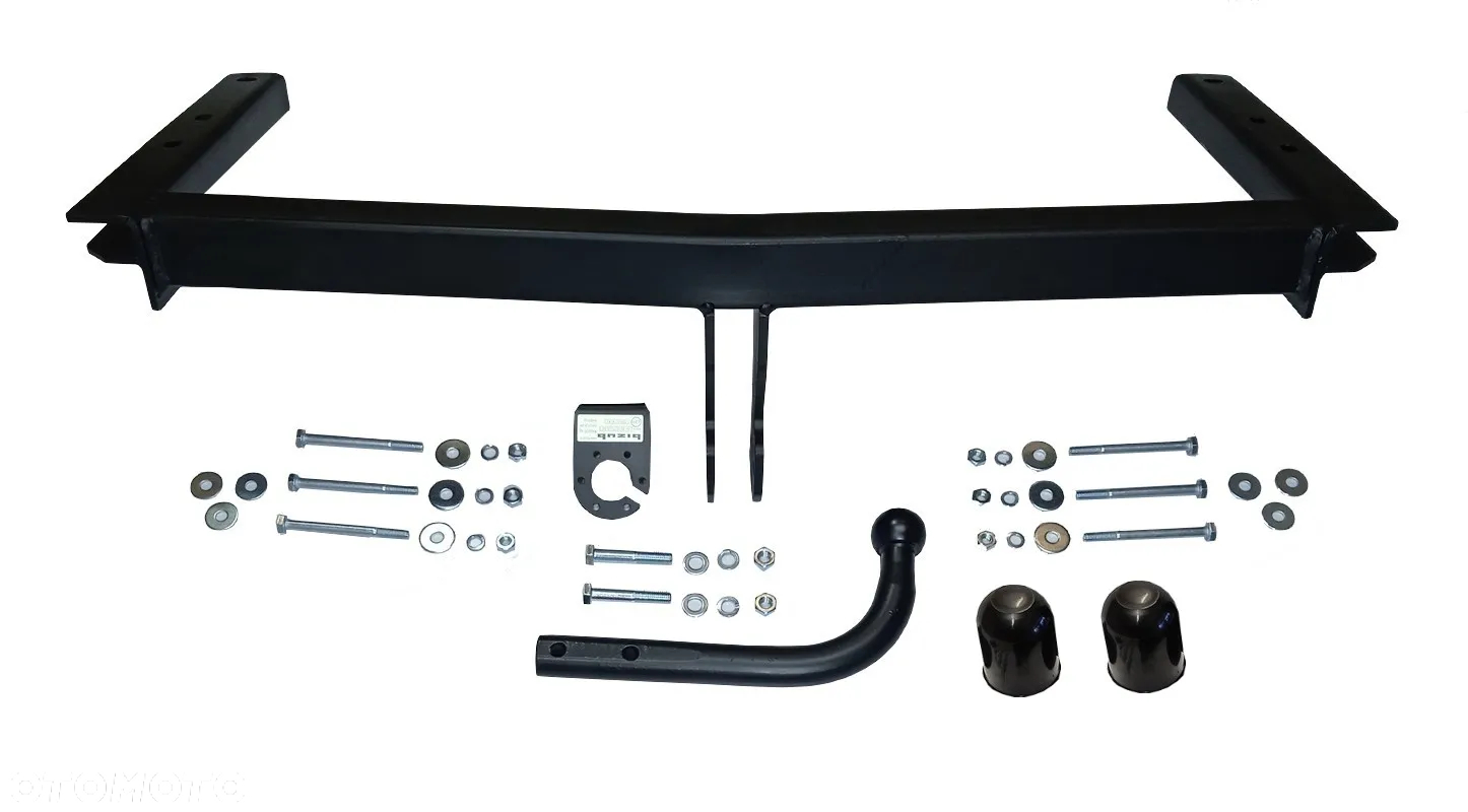 HAK HOLOWNICZY Z KULĄ ODKRĘCANĄ NA DWIE ŚRUBY do VW PASSAT B5 4x4 KOMBI+SEDAN 4d 97do2005 - 2