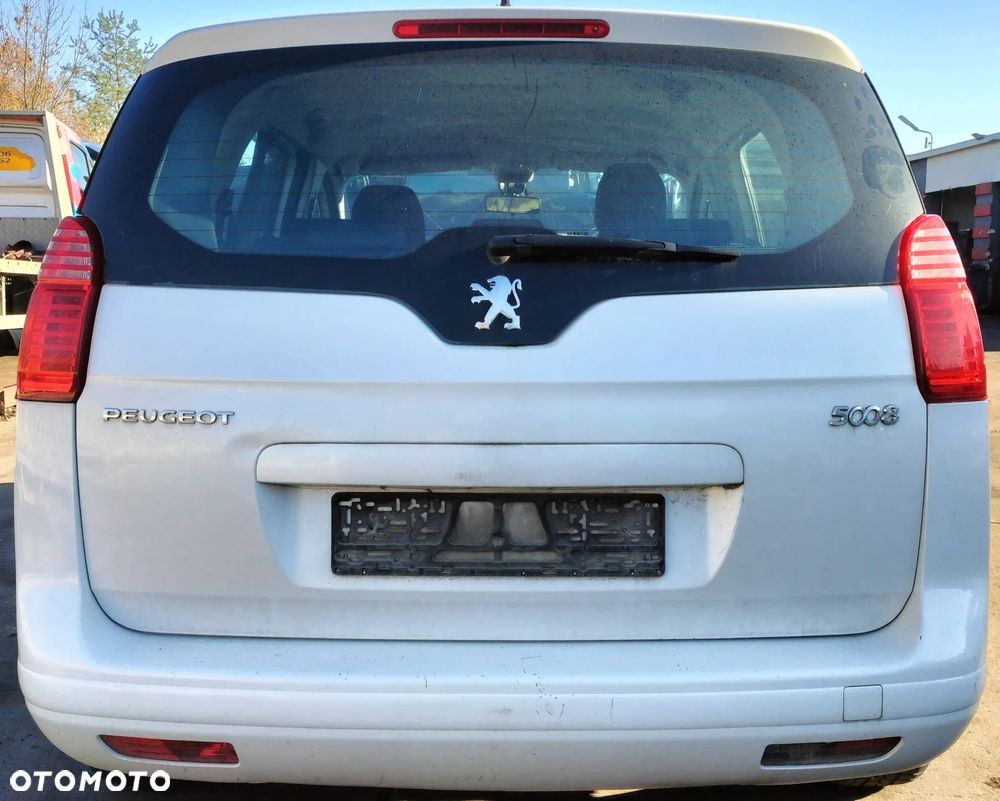 ZDERZAK LAMPA KLAPA TYŁ KOD KWE PERŁOWY PEUGEOT 5008 I 1.6 HDi DV6TED4 09-17R - 1