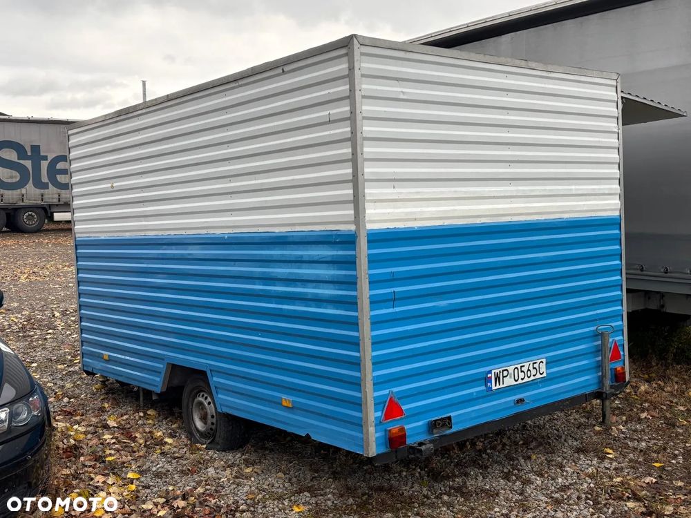 Inny Przyczepa gastronomiczna handlowa MROŻNIA  MIĘSO kebab grill kuchnia - 6