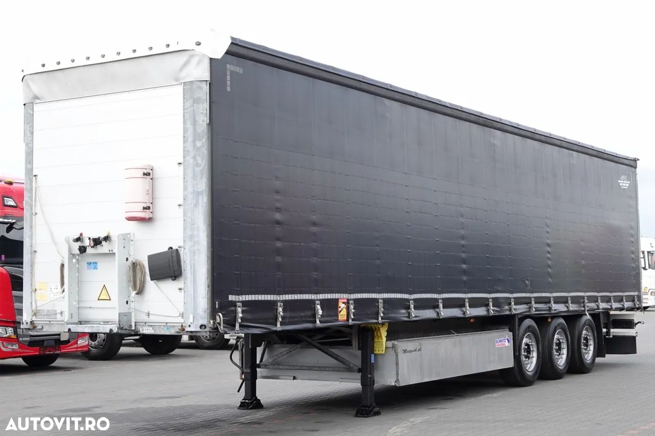 Schmitz Cargobull STANDARD / COȘ DE PALET / PRELAȚĂ ÎNFORMATĂ / IMPORTAT - 1
