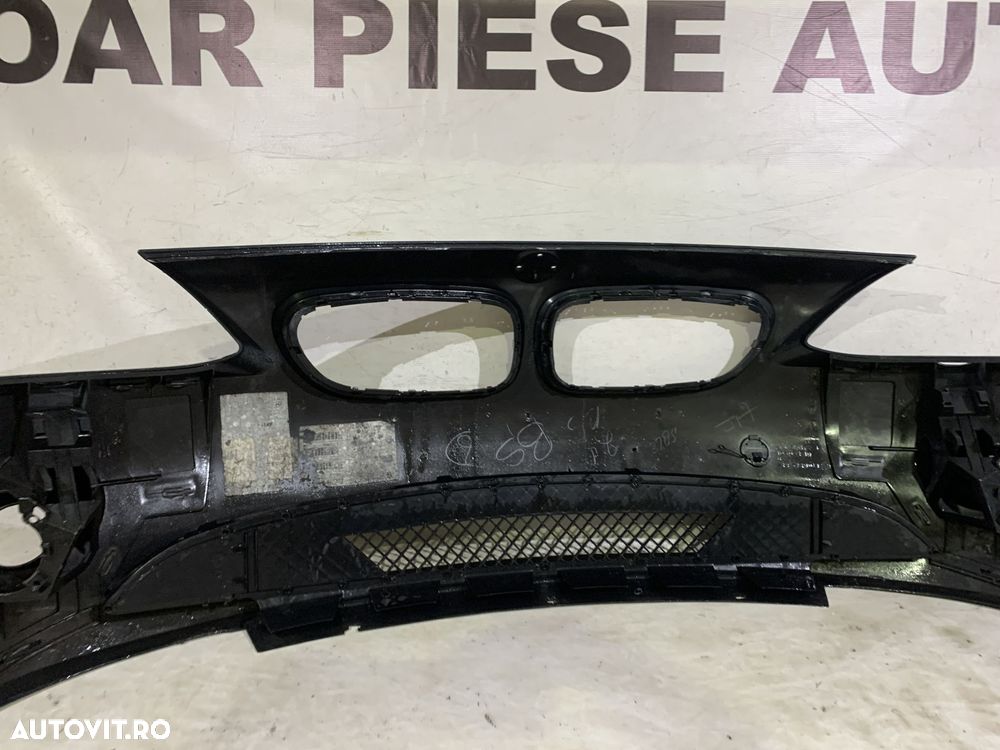 Bara fata BMW Z4 E85/E86, 2002, 2003, 2004, 2005, cu gauri pentru spalatori faruri. - 11