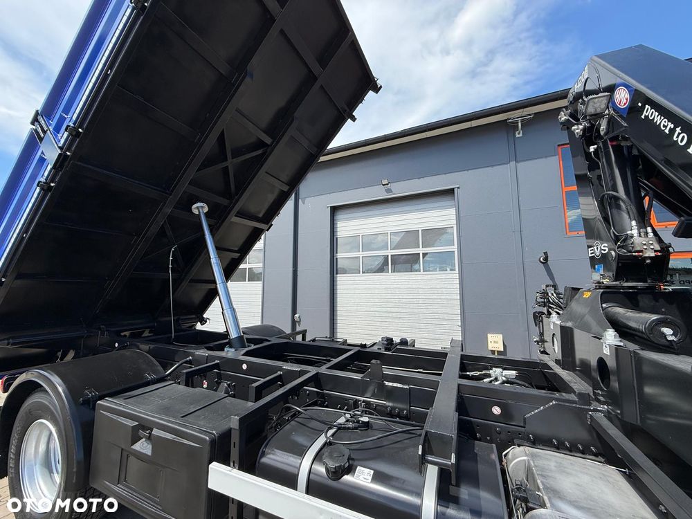 MAN TGM TGL TGS 18.250 // E6 // wywrotka + HDS HMF z pilotem // 4x2 // budowlanka // kiper wywrot żuraw dzwig kran crane - 19