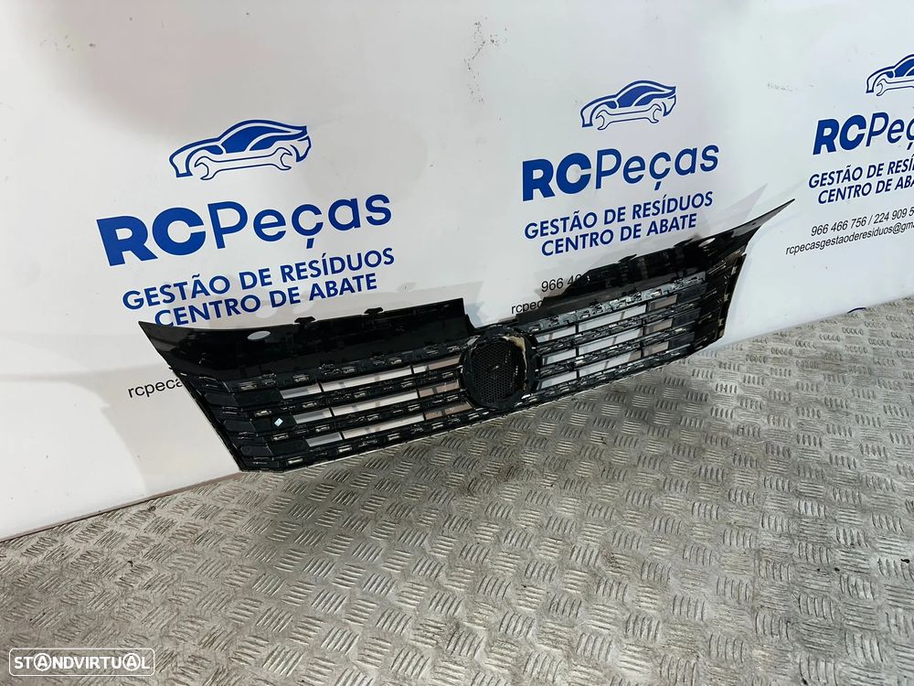 .Grelha Parachoques Frente Frontal Original VW Volkswagen Passat B7 2010 - 2015 - 5