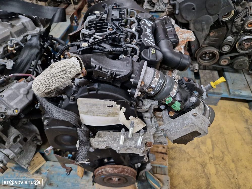 Motor usado HHJC FORD FIESTA 1.6 TDCI 90CV HHJB HHJA G8DA G8DB FOCUS CMAX - 4