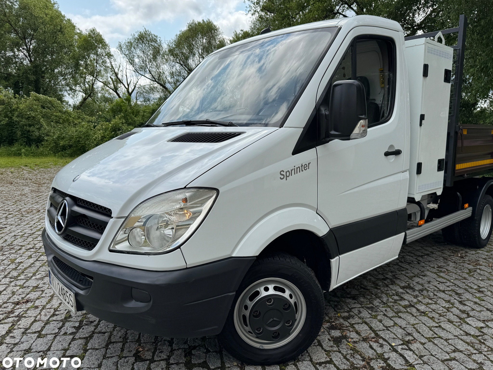 Mercedes-Benz SPRINTER KIPER WYWROTKA HAK BLIZNIAK DM3500KG SUPER STAN z Niemiec! - 12