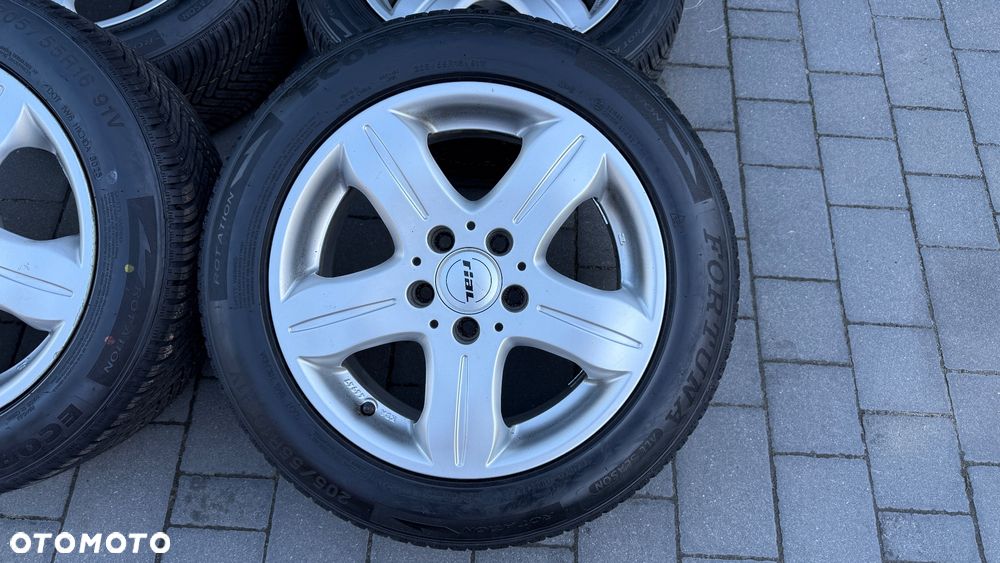 Nowe opony 205/55 Alufelgi r16 5x112 rial kba 46947 et35 7.5J mercedes audi skoda vw koła felgi - 2
