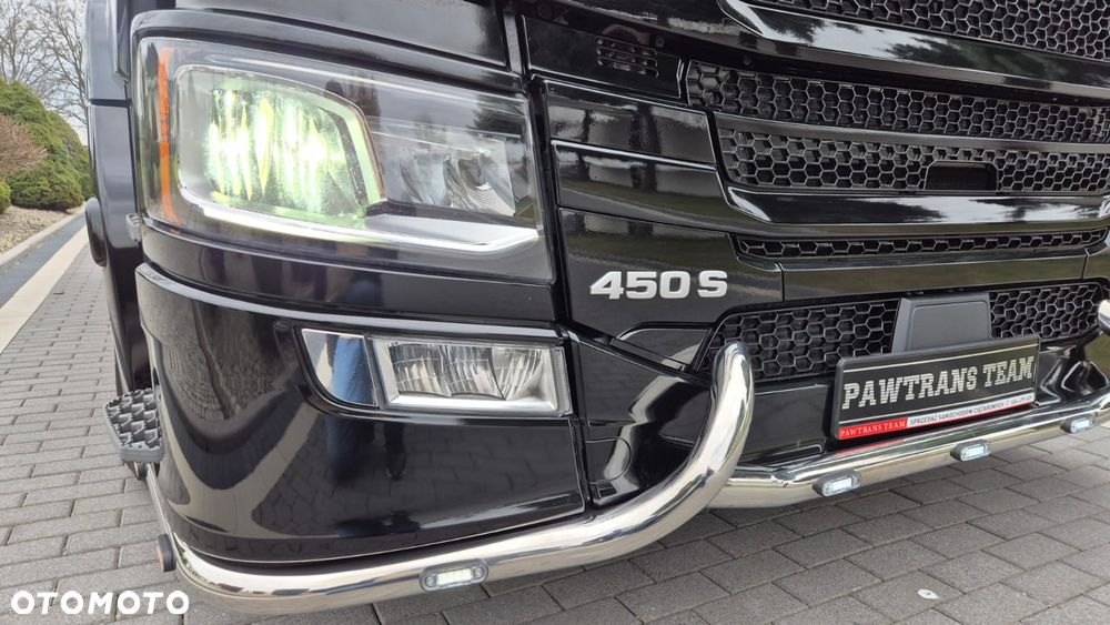 Scania ///S450///2021///RETARDER/// FULL LED///ALUMINIOWE FELGI/// ZABUDOWY MIĘDZYOSIOWE/// ORUROWANIE///DUŻE ZBIORNIKI/// WYŚWIETLACZ OBCIĄŻENIA/// NAWIGACJA///STAN BARDZO DOBRY - 13