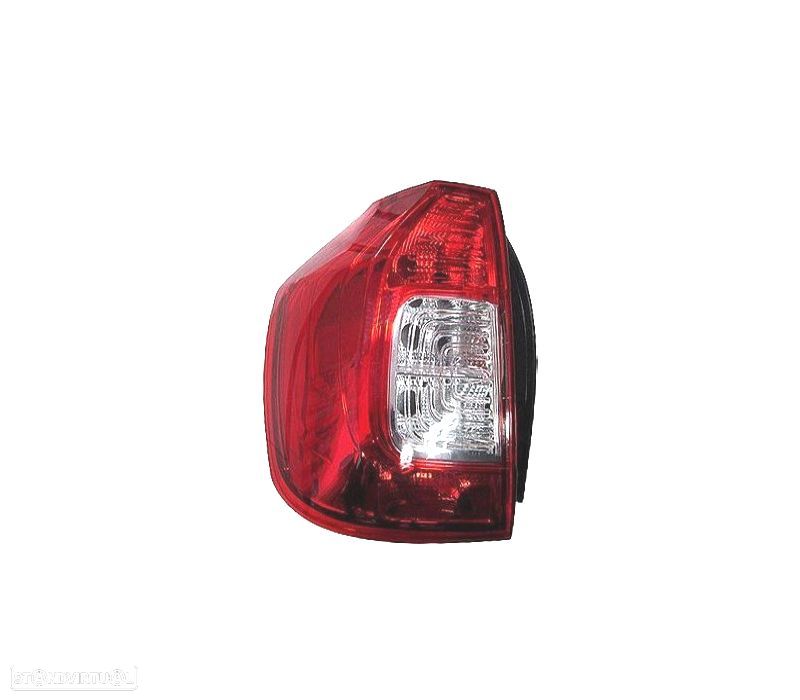 FAROLIN ESQ PARA DACIA LOGAN II MCV 13-18 BRANCO VERMELHO - 1
