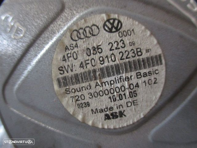 Modulo 4F0910223B AUDI A6 3 4F FASE 1 2005 3.0TDI 4X4 V6 24V 225CV 4P CINZENTO Amplificador - 3