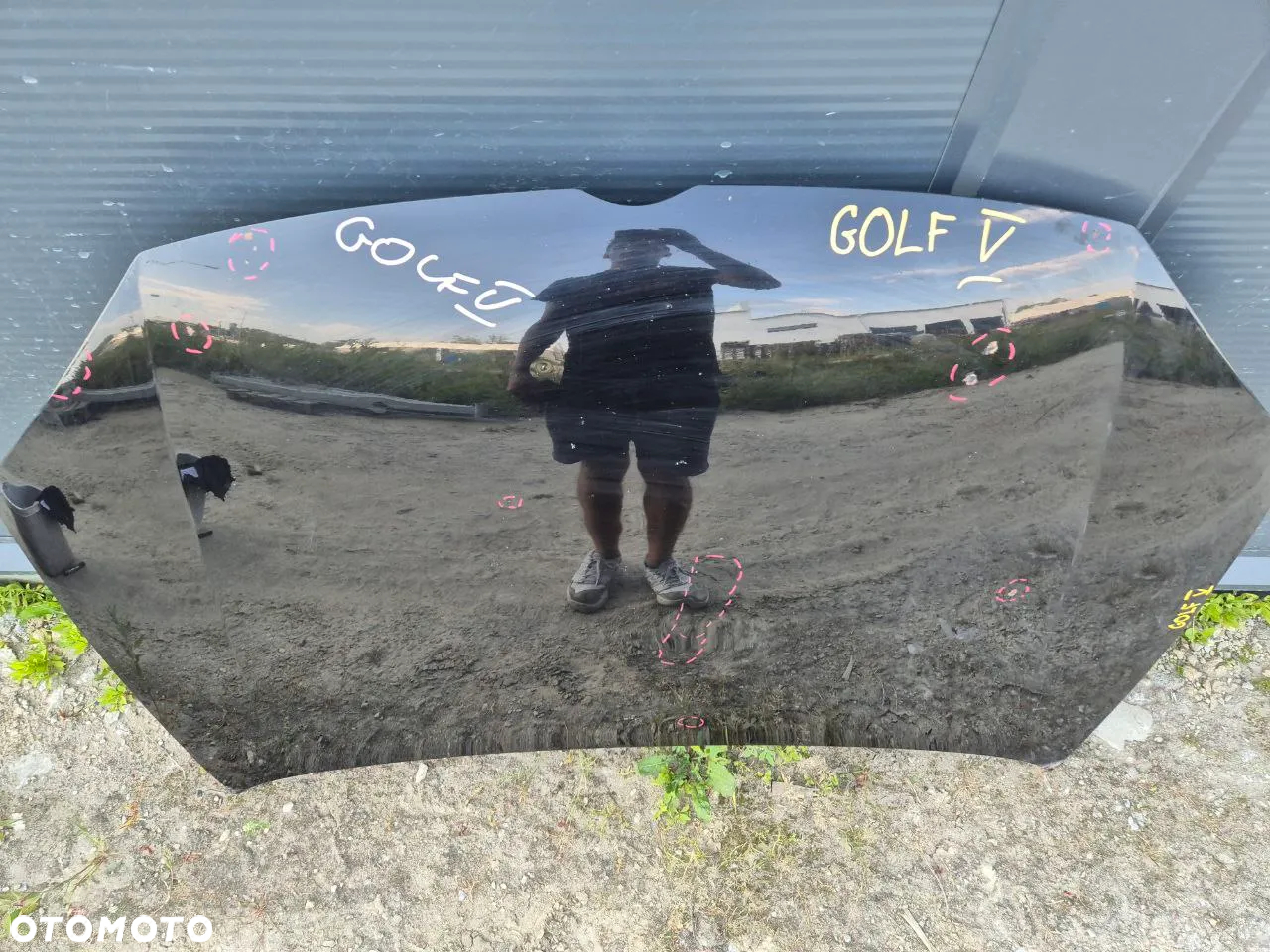 BŁOTNIK PRZÓD PRAWY LEWY GOLF V SREBRNY LA7W HB - 12