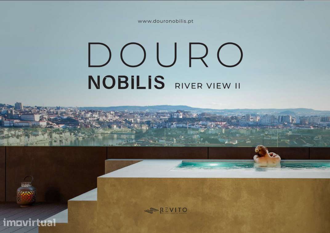 T2 novo Emp. Douro Nobilis II junto á linha do Metro VL8 e vista rio - Grande imagem: 2/17