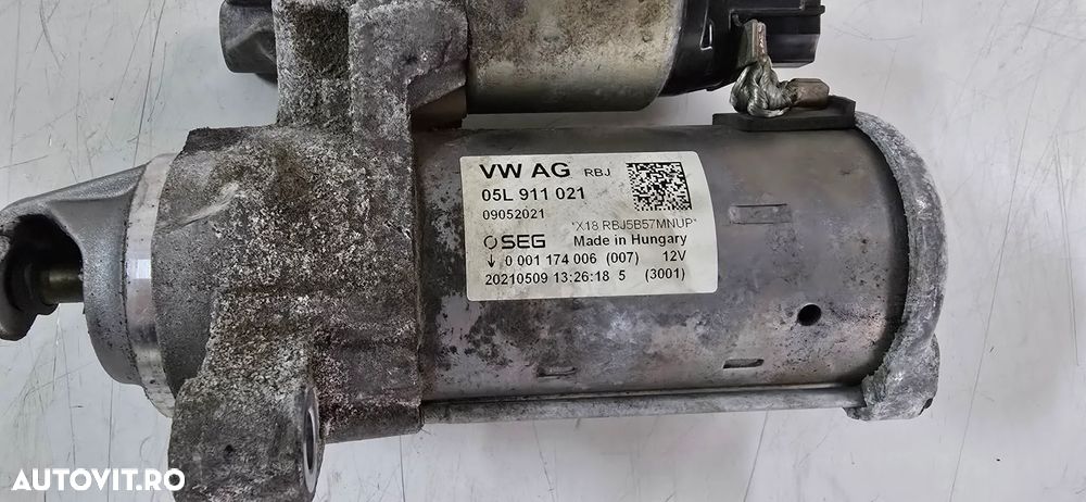 Electromotor Audi A6 4K C8 A5 A4 B9 Q5 2.0 Tdi Motor DTP Automat Cod 05L911021 An 2018+ Mild Hybrid - 6