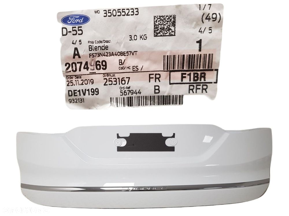 ORYGINALNA FABRYCZNIE NOWA BLENDA KLAPY TYLNEJ TYŁ FORD MONDEO KOMBI MK5 5 V 14-21 DS73-N423A40-A - 1