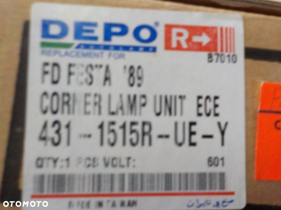 ford fiesta 89-95r migacz kierunkowskaz prawy nowy - 2