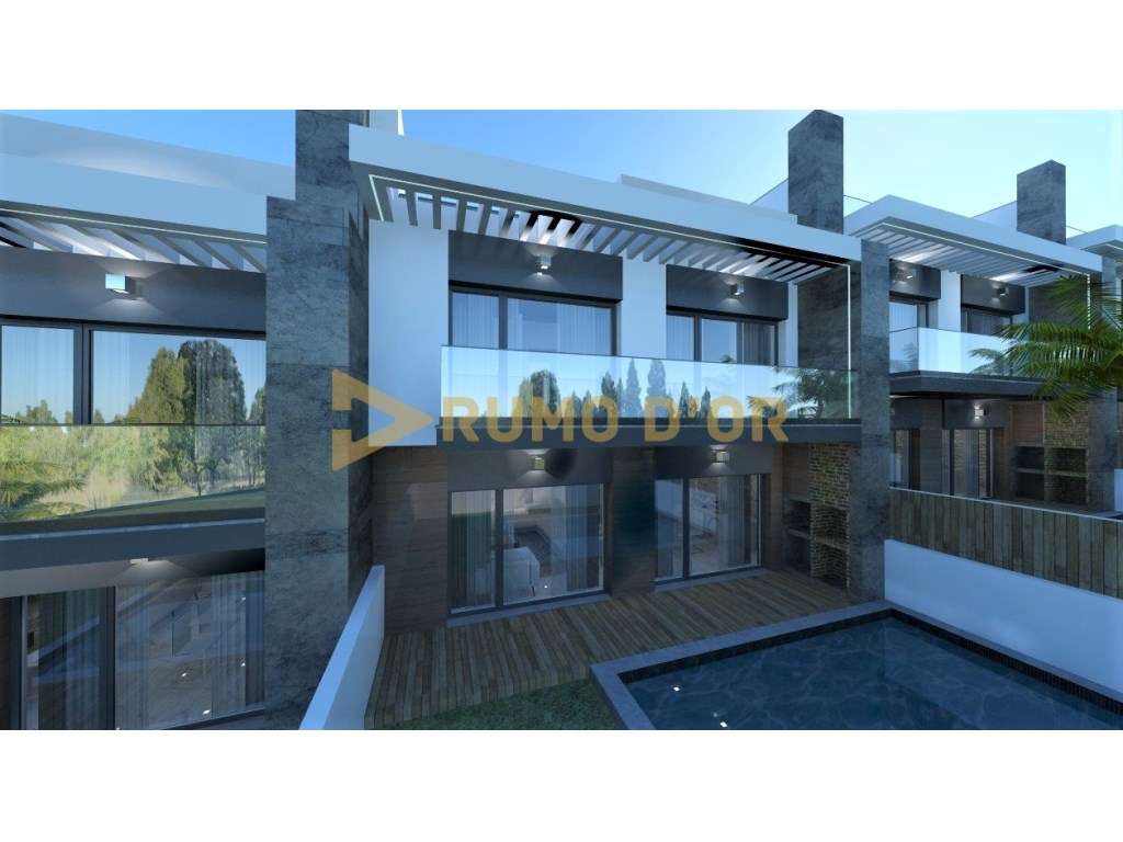 MORADIA T4 , Lote 22 . Com piscina, box e jardim 'CHAVE NA MÃO # - Grande imagem: 2/4