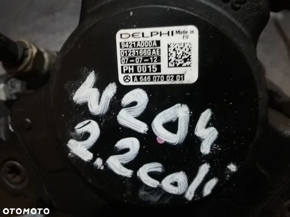 Mercedes W204 2.2 CDI Pompa Wtryskowa Ciśnienia A6460700201 - 2