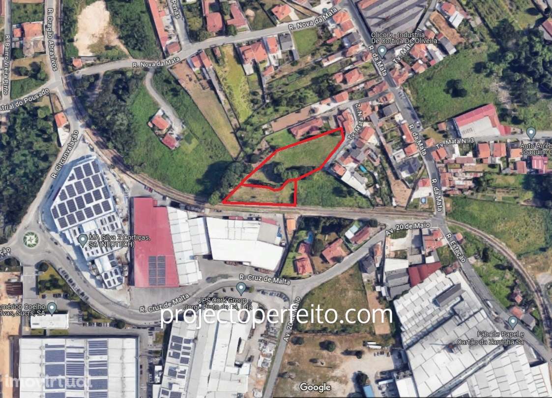 Lote de Terreno  Venda em Rio Meão,Santa Maria da Feira - Grande imagem: 3/4