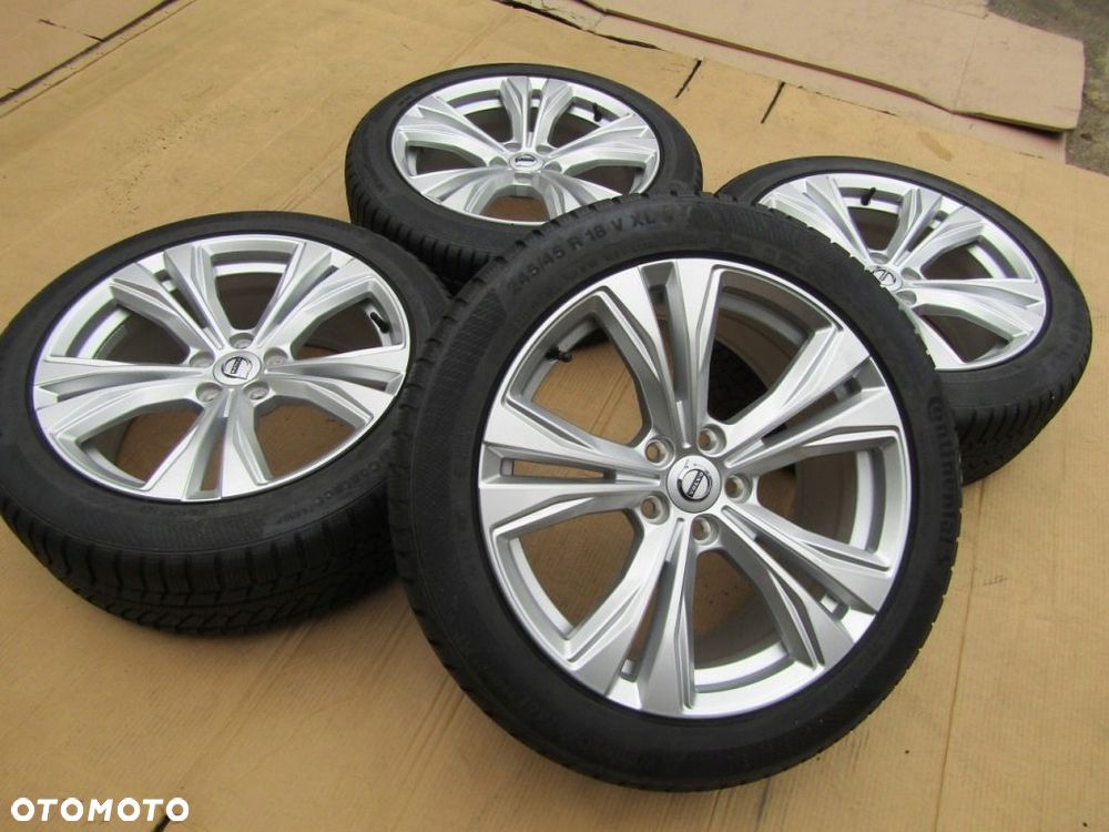 4x Felgi Koła 18 Volvo S40 V60 S90 V90 C30 S60 XC40 XC60  Opony 245/45 18 - 10