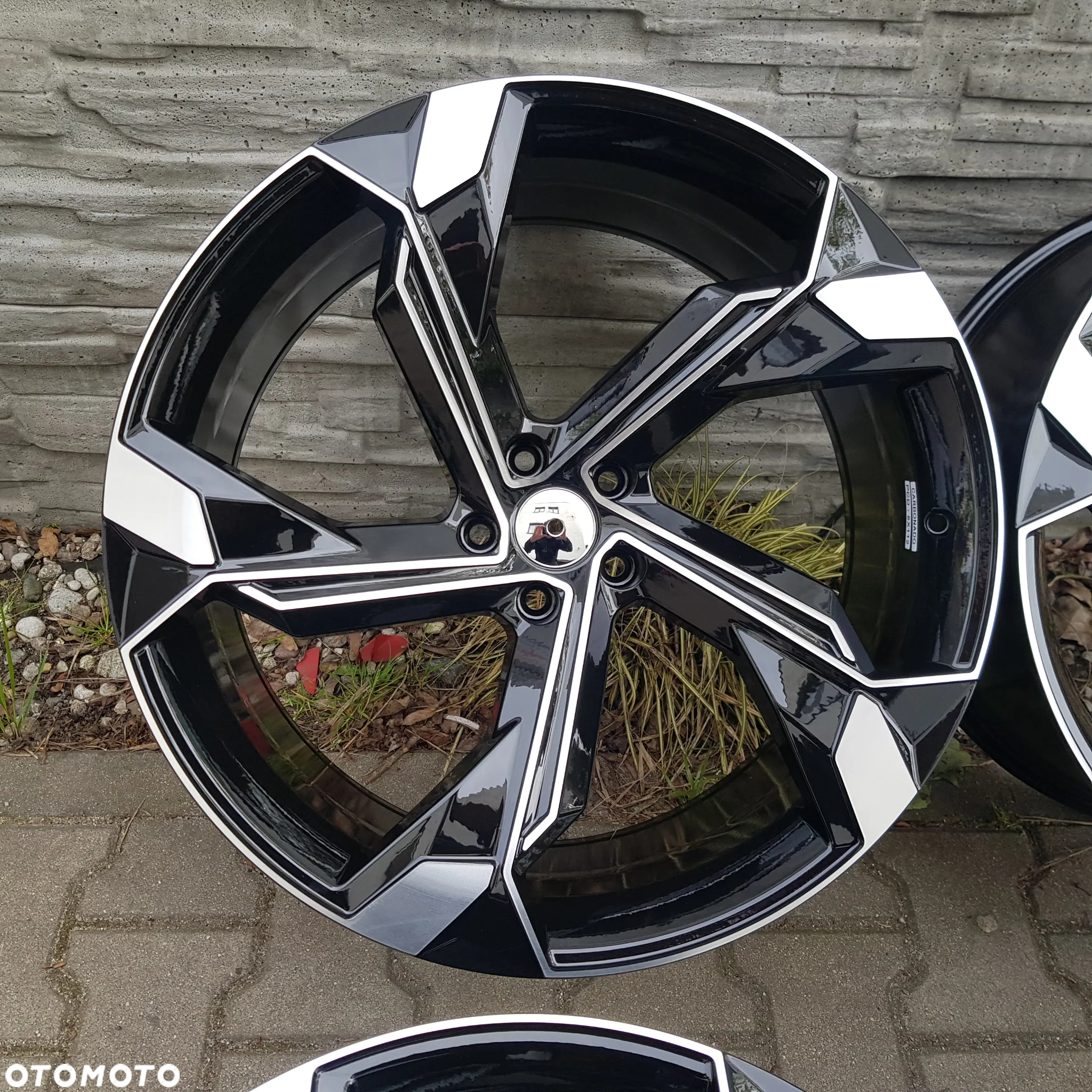 4x 10x22 ET20 5x112 Nowy komplet felg aluminiowych Audi Q7, Q8 VW Touareg - 4