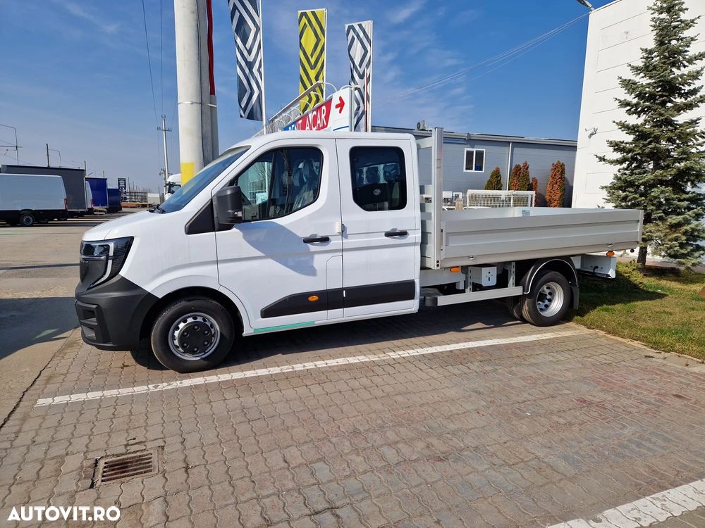 Renault Master  -2026 L3E1 dCi 150CP cu CABINA DUBLA si BENA FIXA - 2