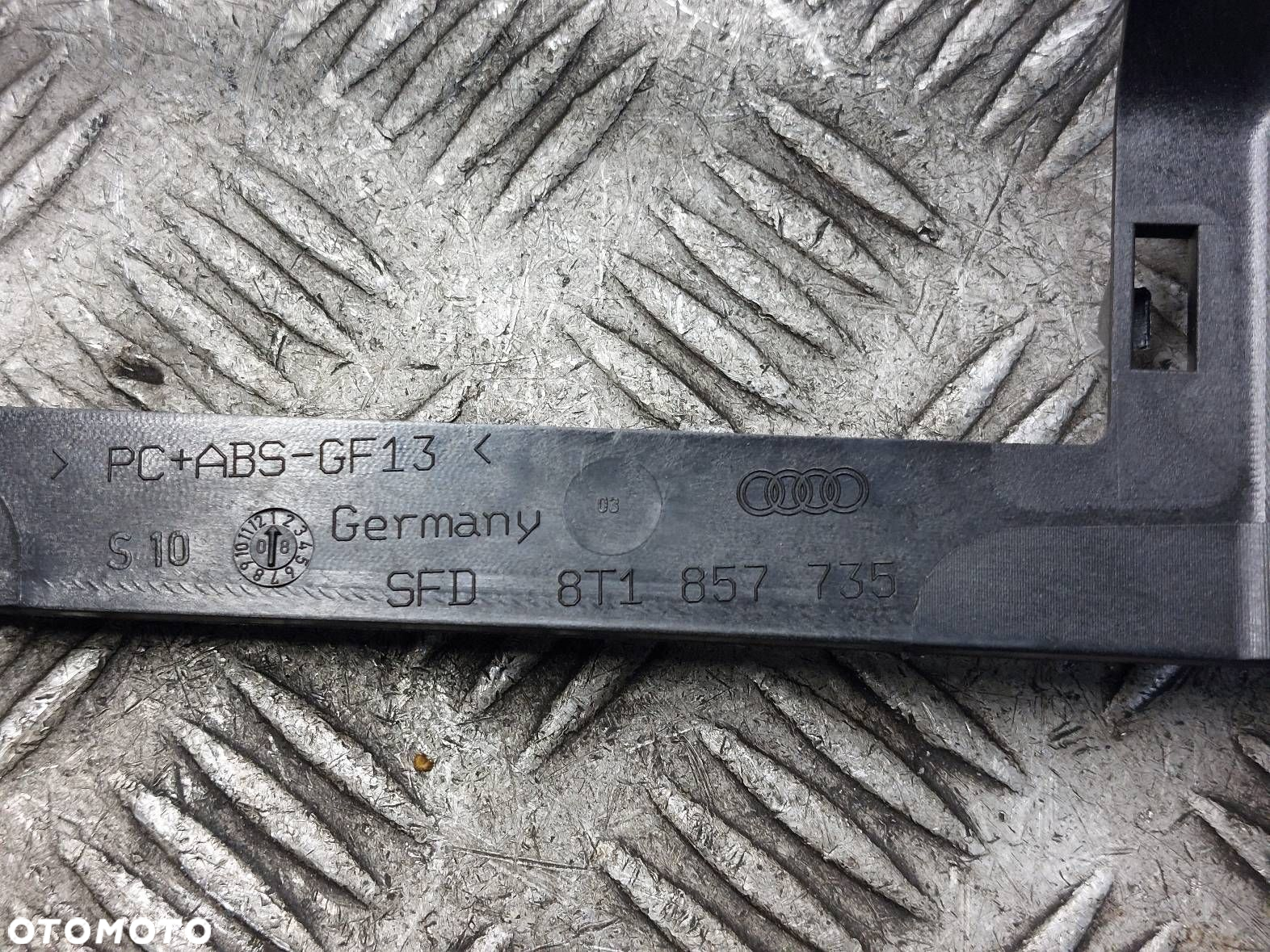 KRATKA NAWIEWU ŚRODKOWA LEWA RAMKA PRZEŁĄCZNIK AUDI A4 B8 8K1820901H - 8
