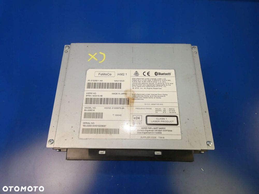 JAGUAR XJ X351 RADIO FABRYCZNE ORYGINALNE CZYTNIK CD - 1
