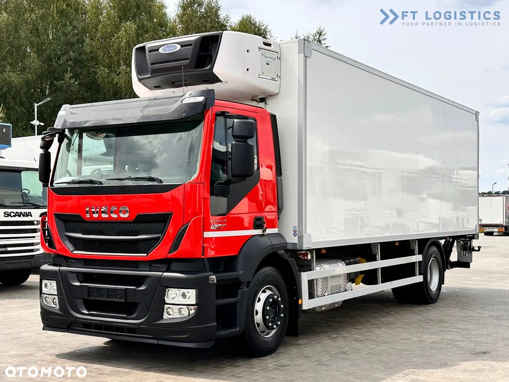 Iveco STRALIS 420 euro 6 / Chłodnia /Carrier Supra 1150 SILENT / Winda / 19 paletowe / STAN IDEALNY! - 1