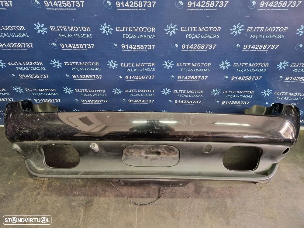 Parachoques traseiro usado BMW X5 E53 sensores - 3
